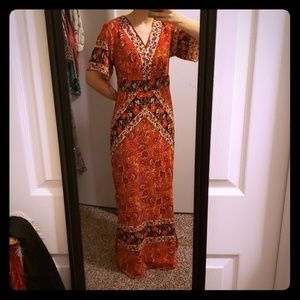 Boho maxi dress